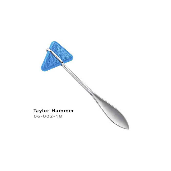 Taylor Mod. USA Neurological Percussion/Reflex Hammer, With Solid Rubber Head 18 CM