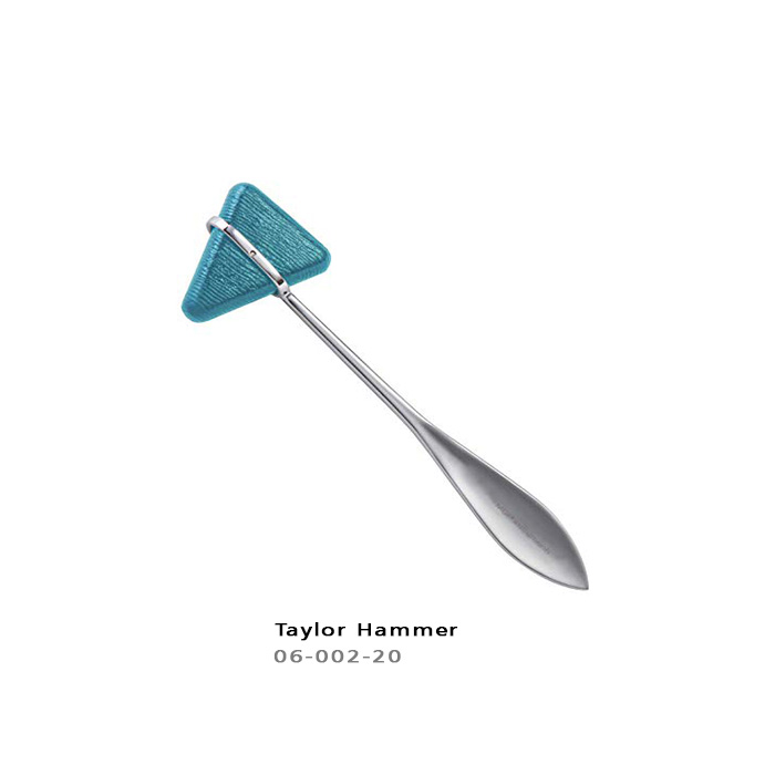 Taylor Mod. USA Neurological Percussion/Reflex Hammer, With Solid Rubber Head 20 CM