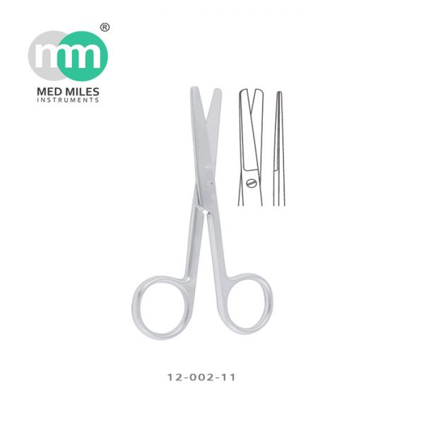 Standard Operating Scissor Straight Blunt/Blunt 11.5 cm