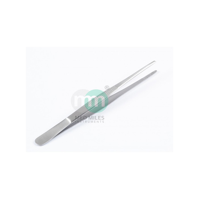 Standard Dissecting / Dressing Forceps, Broad Pattern 25 cm