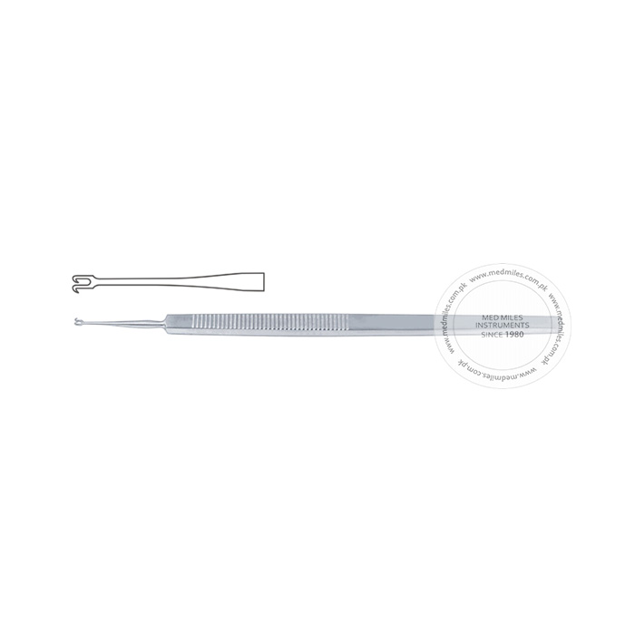 Guthrie Delicate Hook / Skin Retractor 2 Prongs Sharp 16 cm