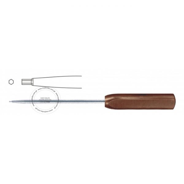 Screw Driver with Fiber Handle 25 cm 3.5 mm Screw Tip