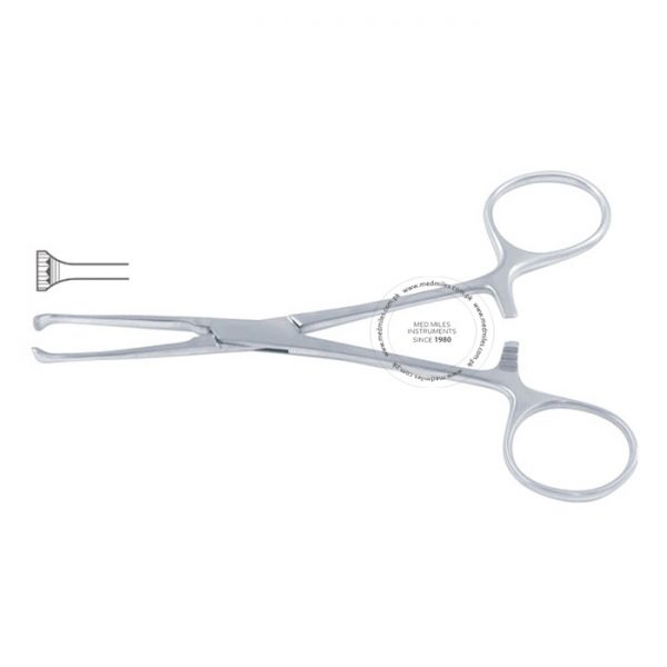 Allis-Baby Intestinal and Tissue Grasping Forceps 12 cm