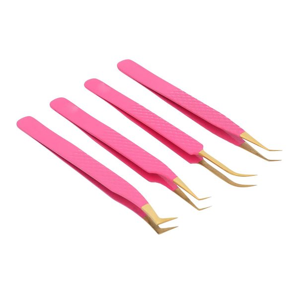 Custom Lash Tweezers Eyelash Extension Kit Tweezers Private Label Eyelash Applicator - Image 2
