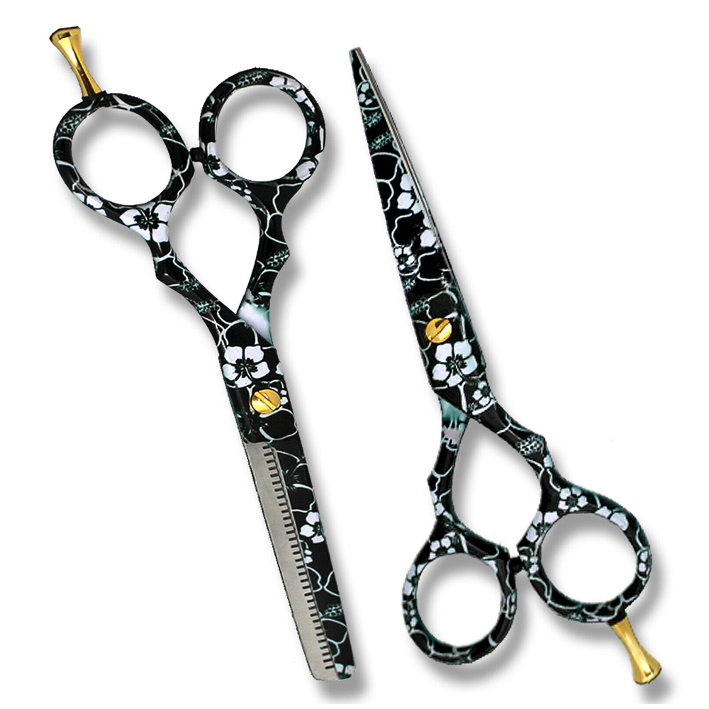 High quality 440C stainless steel salon barber scissors hair cutting scissors