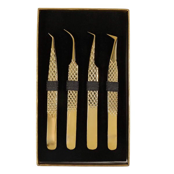 High Quality Japanese Stainless Steel Russian Volume Eyelash Extension Tweezers/Volume Tweezers - Image 2