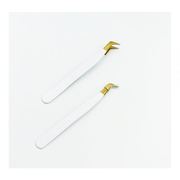 Hot selling eyelash tweezers wholesale custom tweezers lash extension tweezers - Image 3