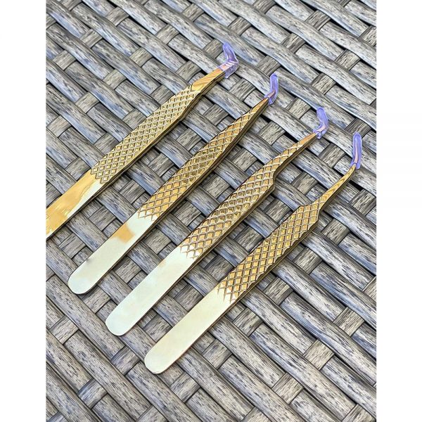 High Quality Japanese Stainless Steel Russian Volume Eyelash Extension Tweezers/Volume Tweezers - Image 3