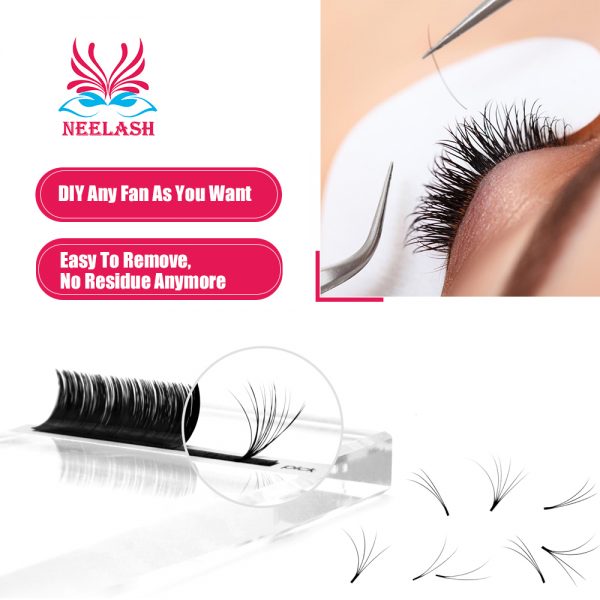 Women beauty cosmetic tools high quality stainless steel eyelash tweezers - Image 3