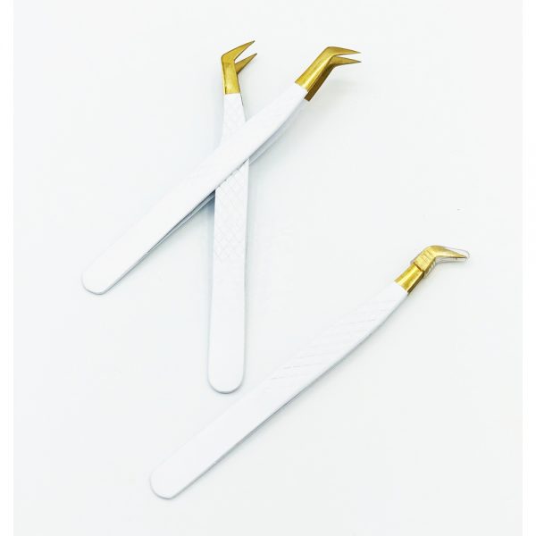 Hot selling eyelash tweezers wholesale custom tweezers lash extension tweezers - Image 4