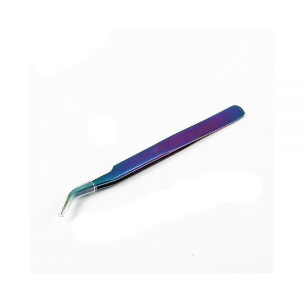 High quality eyelash tweezers custom logo private label stainless steel eyelash tweezers - Image 4