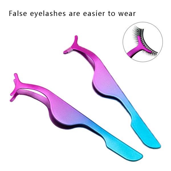 Custom Logo Eyelash Tweezers Beauty Supplies Private Label Tweezers Eyelash Extension Tweezers - Image 7
