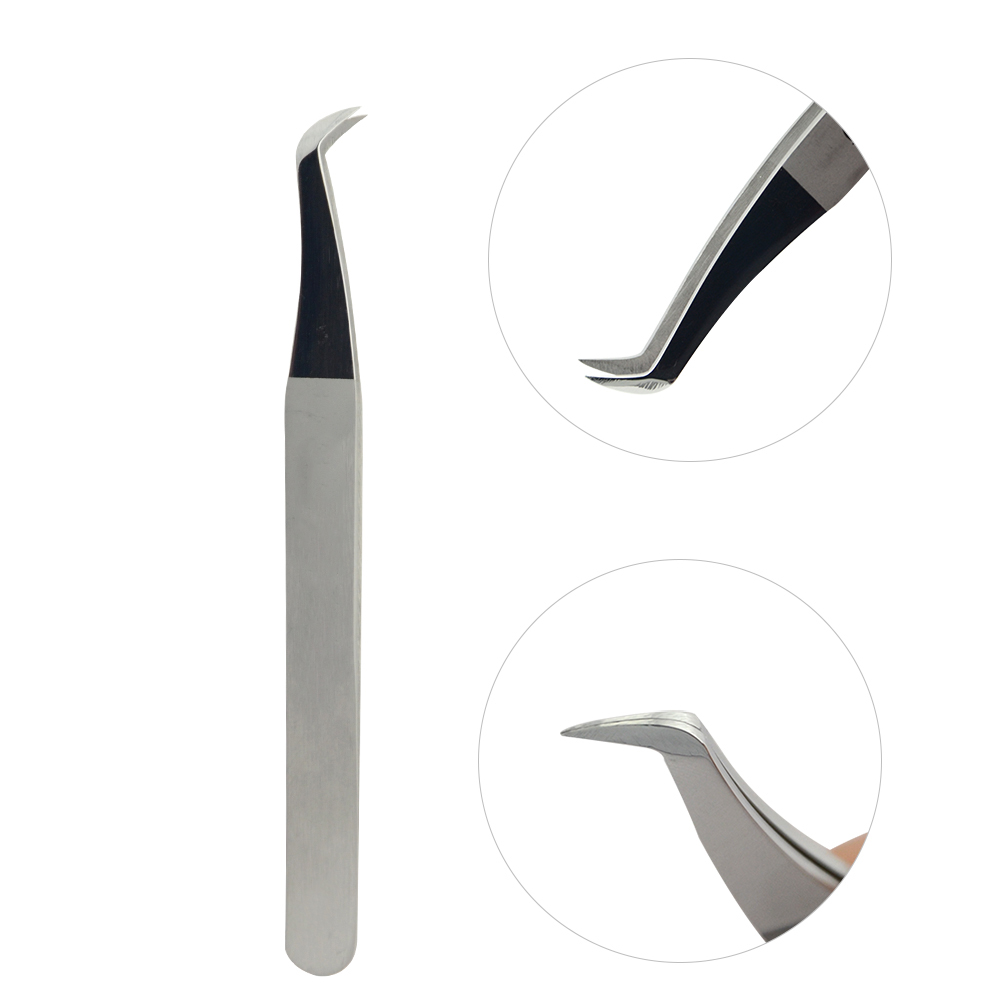 Super Solid Private Label Wholesale Eyelash Extension Tweezers