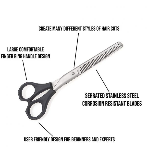 Professional Hair Cutting Shears Thinning Scissors for Home Salon Hairdressing Hair Barber Scissors Set Haircut Scissors - Image 3