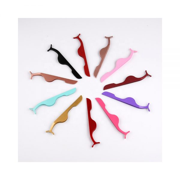 Custom Lash Tweezers Eyelash Tweezers Private Label Eyelash Applicator - Image 2