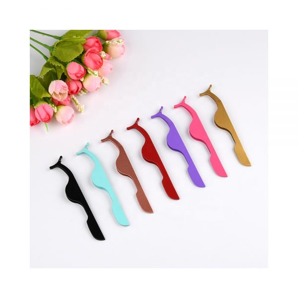 Custom Lash Tweezers Eyelash Tweezers Private Label Eyelash Applicator - Image 3