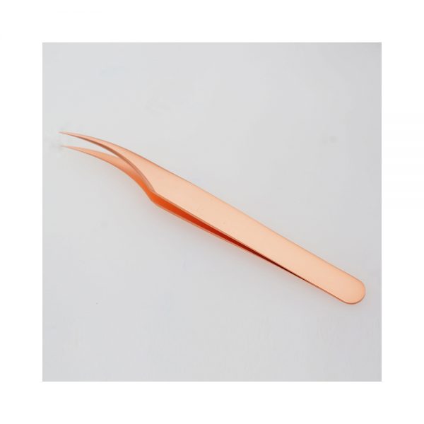 New Eyelash Tweezers Professional Eyelash Aplicator Extension Tweezers Hot Sale Eyebrow Tweezers Rose Gold Russian Volume - Image 2