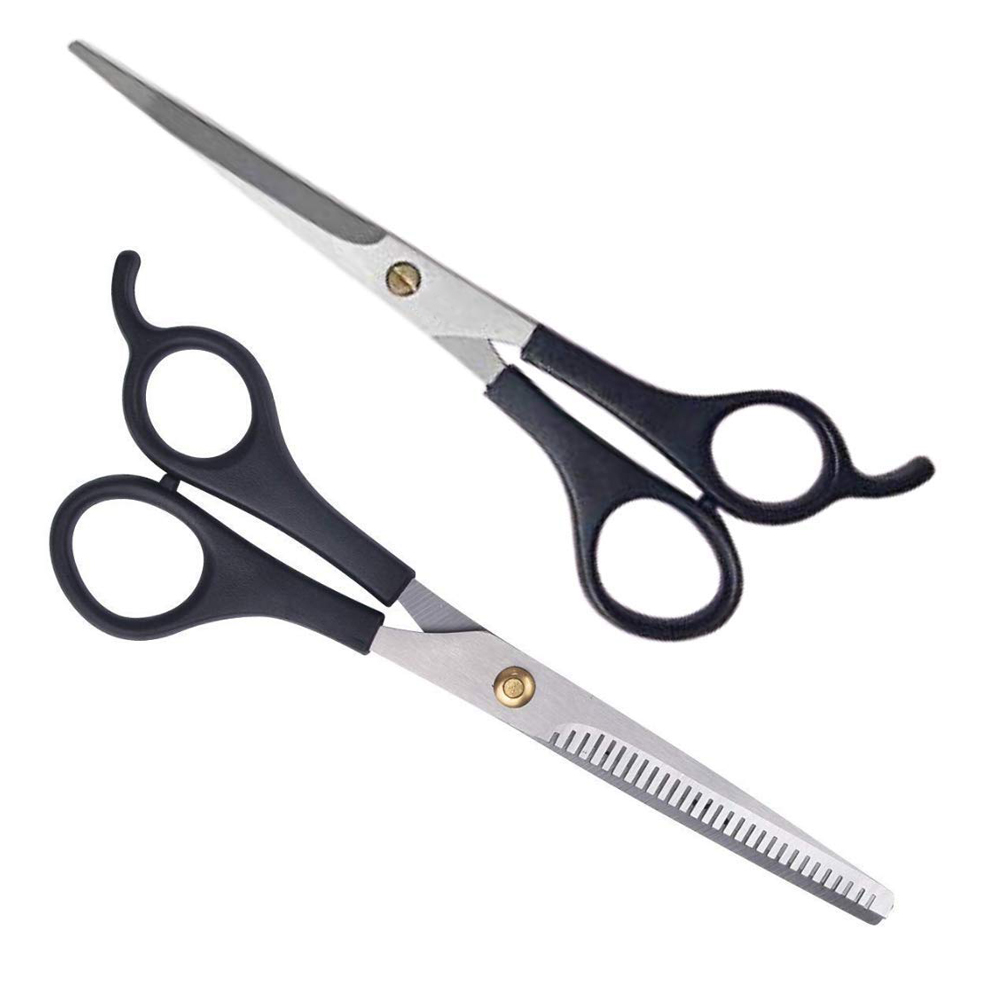 Professional Hair Cutting Shears Thinning Scissors for Home Salon Hairdressing Hair Barber Scissors Set Haircut Scissors