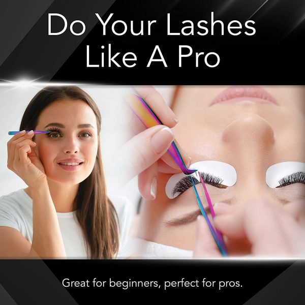 Wholesale Lash Tweezers Set Best Selling Volume Eyelash Tweezers High Quality Tweezer Case - Image 2