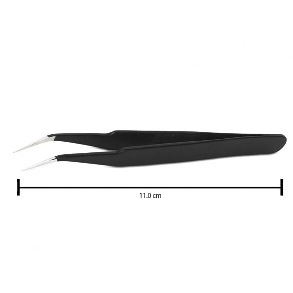 Private Label cost-effective stainless steel acid resistance eyelash extention tweezers - Image 2