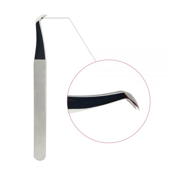 Super Solid Private Label Wholesale Eyelash Extension Tweezers - Image 4