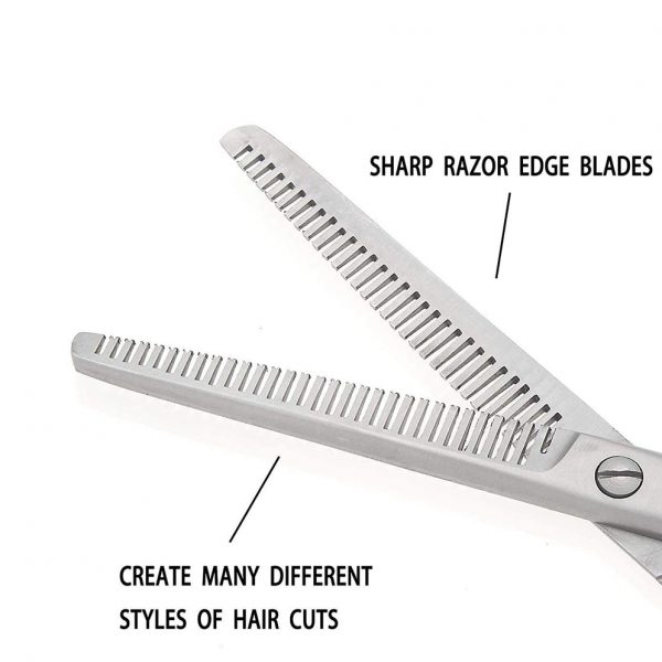 Professional Hair Cutting Shears Thinning Scissors for Home Salon Hairdressing Hair Barber Scissors Set Haircut Scissors - Image 6