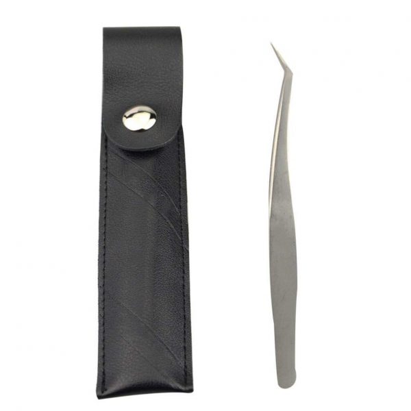 Eyelash Extension Tweezers with Custom Brand Name Russian Volume Eyelash Extensions Tweezers Korea Stainless Steel Pointed - Image 5