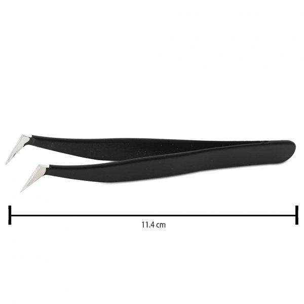 Private Label cost-effective stainless steel acid resistance eyelash extention tweezers - Image 5