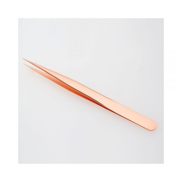 New Eyelash Tweezers Professional Eyelash Aplicator Extension Tweezers Hot Sale Eyebrow Tweezers Rose Gold Russian Volume - Image 4