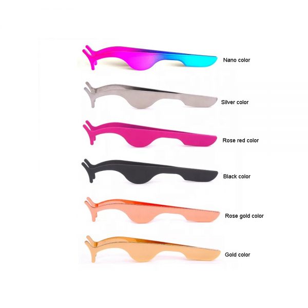 Private Label Volume Extension Lashes Eyelash Tweezers for eyelash extension tools one second fan lashes tweezers - Image 4