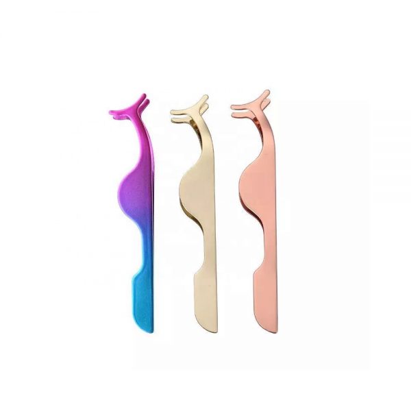 Private Label Volume Extension Lashes Eyelash Tweezers for eyelash extension tools one second fan lashes tweezers - Image 5